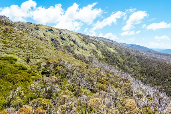 Stock image Landscape views across the slopes of Thredo in the Snowy Mountains, New South Wales, Australia