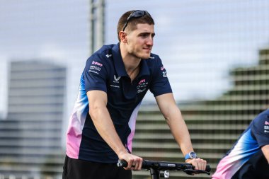 Avustralya 'nın Melbourne kentindeki Albert Park' ta 2025 Avustralya Grand Prix 'sinden önce Avustralya' dan Jack Doohan ve BWT Alpine F1 Takımı