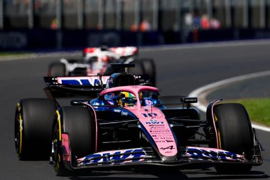 MELBOURNE, AUSTRALYA - 14 Mart: Avustralya 'nın Melbourne kentindeki Albert Park' ta düzenlenen 2025 Avustralya Grand Prix 'sinde ilk antrenman