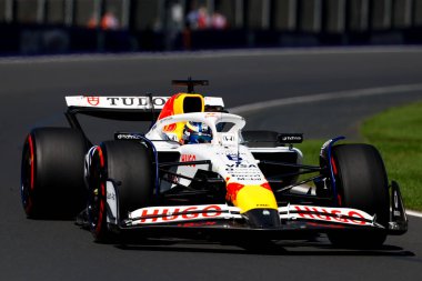 MELBOURNE, AUSTRALYA - 14 Mart: Avustralya 'nın Melbourne kentindeki Albert Park' ta düzenlenen 2025 Avustralya Grand Prix 'sinde ilk antrenman