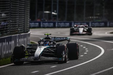 MELBOURNE, AUSTRALIA - 14 Mart: İtalyan Andrea Kimi Antonelli, Melbourne 'daki Albert Park' ta düzenlenen 2025 Avustralya Grand Prix 'sinde Mercedes AMG Petronas F1 Takımı W16' yı sürdü.