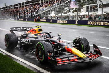 Avustralya 'nın Melbourne kentindeki Albert Park' ta düzenlenen Avustralya Formula 1 Grand Prix 'sinde Oracle Red Bull Racing RB21' i kullanan Yeni Zelandalı Liam Lawson