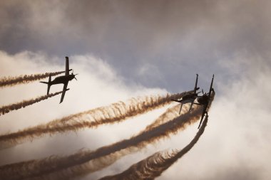 MELBOURNE, AUSTRALIA - RAAF Roulettes, 29 Mart 2025 'te Avustralya' nın Melbourne kentinde, Avalon Havaalanı 'ndaki Avustralya Uluslararası Havaalanı' nda akrobasi gösterisi düzenledi..