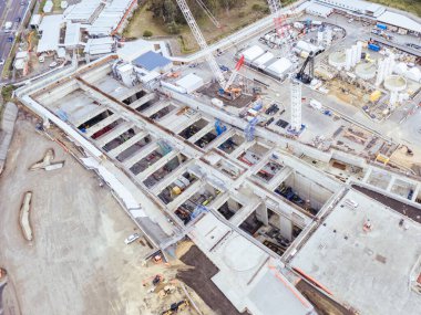 MELBOURNE, AUSTRALYA - 27 Temmuz 2025: Bulleen, Melbourne, Victoria, Avustralya 'da Kuzey Doğu Bağlantısının Bazı Parçaları yapım aşamasında