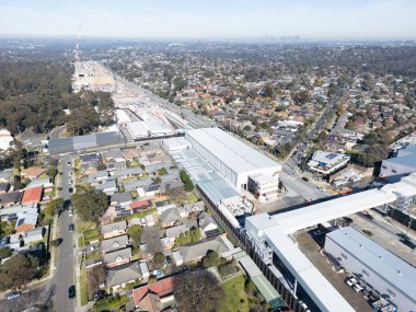 MELBOURNE, AUSTRALYA - Ağustos 03 2025: Watsonia ve Yallabie, Melbourne, Victoria, Avustralya 'da Kuzey Doğu Bağlantı tüneli inşaatı