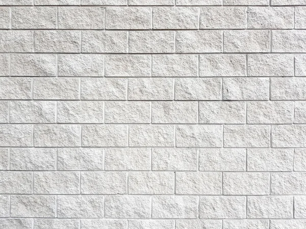 Bílá Cihlová Zeď Textura Pozadí — Stock fotografie