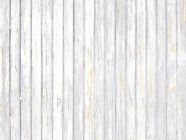 白色的垂直木板木 平面纹理背景 — 图库照片#