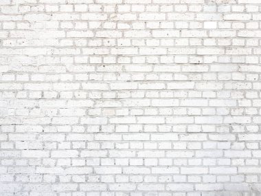 Beyaz tuğla duvar dokusu arkaplanı