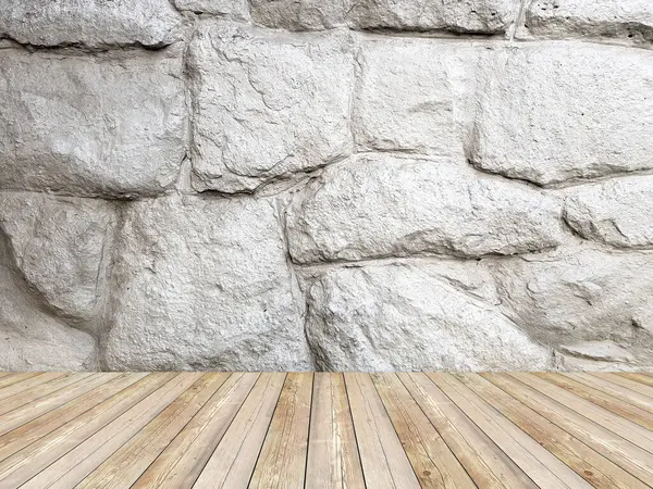 Empty interior stone wall texture background