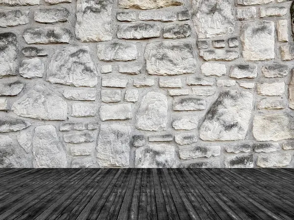 Stone wall texture room