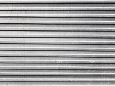 Oluklu katman yatay metal doku arkaplanı