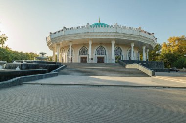Amir Timur Müzesi Özbekistan 'ın Taşkent kentindeki Moğol savaş lordu Amir Timur Tamerlane' e adanmıştır. Yüksek kalite fotoğraf