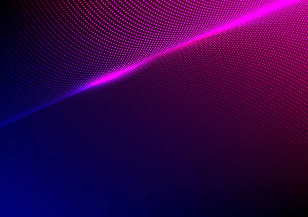 現代の紫色の青のグラデーション流線 — ストックベクタ