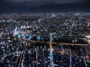 Tokyo Cityscape geceleri