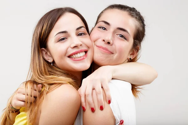 Duas Mulheres Diferentes Idade Atitude Cuidam Umas Das Outras Mas — Fotografia de Stock