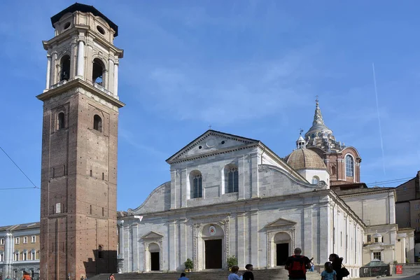 Turim Piemonte Itália 2019 Catedral Turim Dedicada São João Batista — Fotografia de Stock