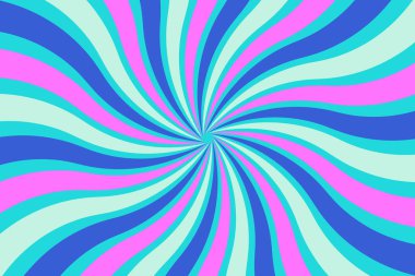 Eski moda girdap patlaması, yaz ve karnaval arka planı