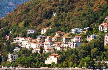 Famous town on lake Como, Italy