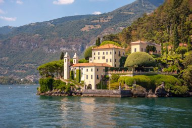 Famous town on lake Como, Italy