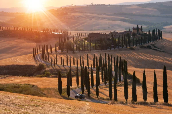 Tuscany, Italy,  typical tuscanian landscape