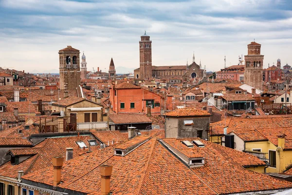 stock image Panoramic view of Venice, Italy seen from above