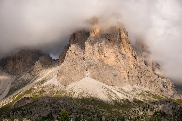 stock image Dolomite alps in northern Italy, beautiful mountain landscape