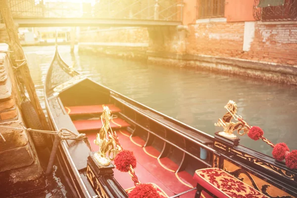 Grand Canal Gondolas Venice City Italy — Stock Photo, Image