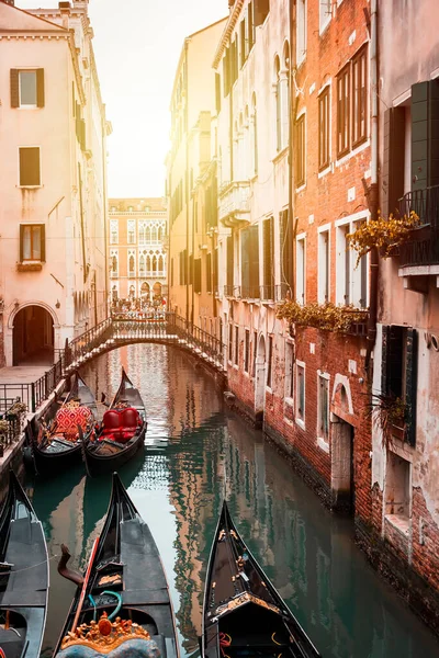 Venedik Talya Daki Büyük Kanal - Stok İmaj