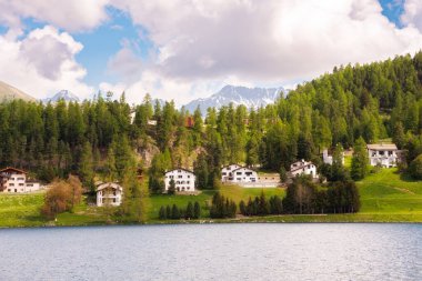 Saint Moritz Gölü, İsviçre Yazın