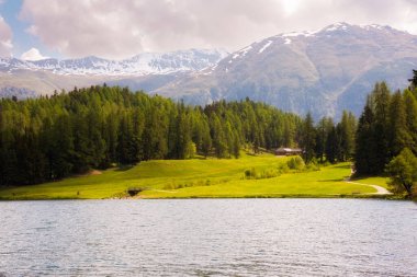 Saint Moritz Gölü, İsviçre Yazın