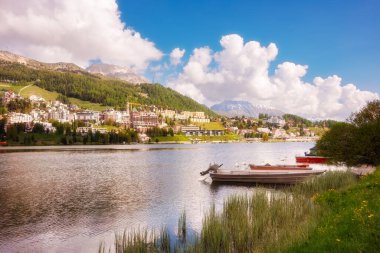 Saint Moritz Gölü, İsviçre Yazın