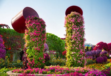 Yaz bahçesi çok güzel dekore edilmiş.