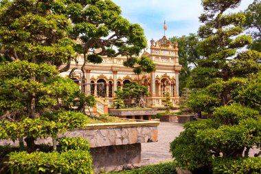 Vietnam 'daki geleneksel tapınak ve tapınak