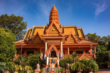 Siem Reap 'teki Geleneksel Bina, Kamboçya.