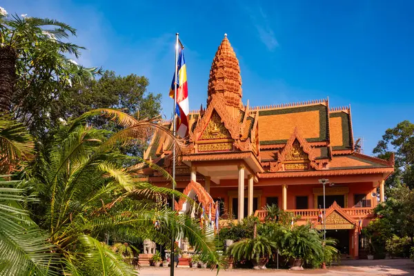 Siem Reap 'teki Geleneksel Bina, Kamboçya.