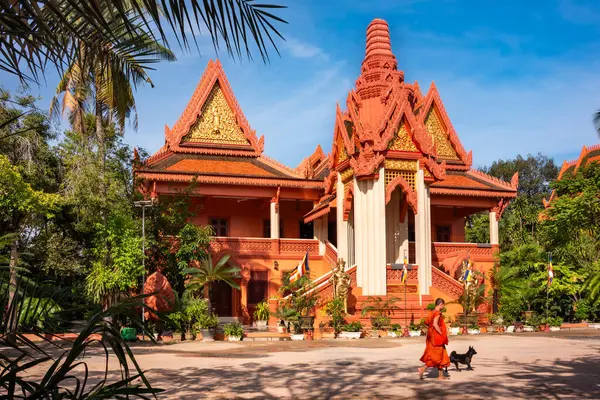 Siem Reap 'teki Geleneksel Bina, Kamboçya.