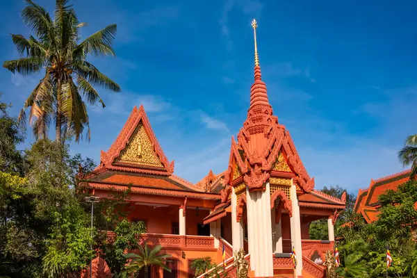 Siem Reap 'teki Geleneksel Bina, Kamboçya.