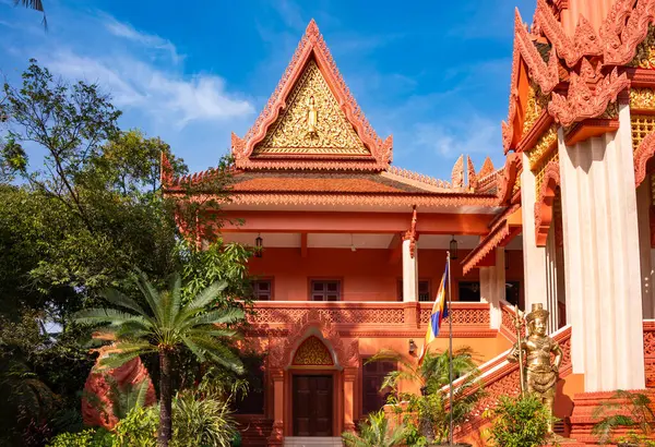 Siem Reap 'teki Geleneksel Bina, Kamboçya.