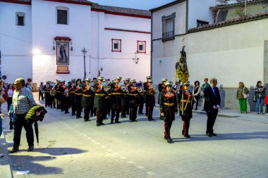 Castro del Rio, Cordoba - İspanya - 03-24-2024