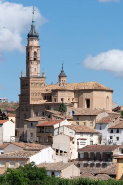 ATECA, İspanya - 07 Temmuz 2021: Ateca, Zaragoza, İspanya, İspanya.