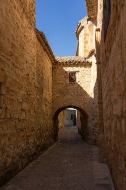 Baeza 'daki eski bir kasaba olan UNESCO, JAen, İspanya' nın Dünya Mirası Sitesi 'nde..