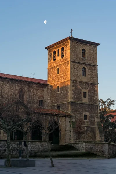 Aviles Spain Feuary 2023 San Nicolas Bari Church Old Town — 스톡 사진