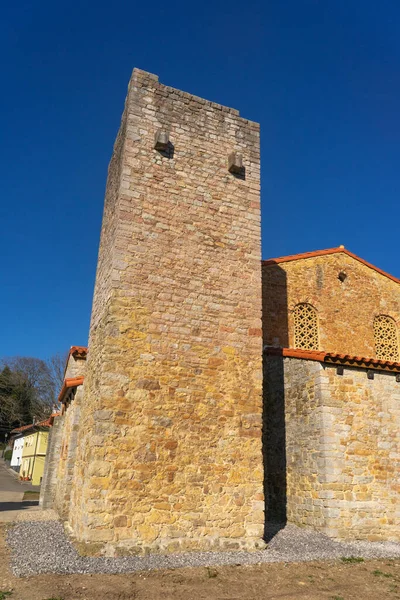 Santa Maria Bendones Kyrka Asturien Prerromanico Konst Stil Spanien — Stockfoto