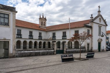 Evangelist Igreja de Sao Joao Evangelista Kilisesi (Igreja de Sao Evangelista), Portekiz 'in güzel Aveiro kentindeki eski bir kasaba..