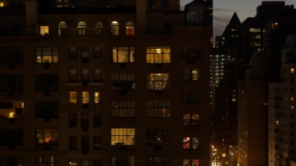现代城市天际线建筑的空中景观 高质量的4K镜头 — 图库视频影像