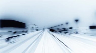 Zaman aşımı ya da trafik yoğunluğu şehir trafiği çok yoğun. Yüksek kalite 4k görüntü
