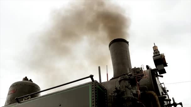 旧式怀旧工业技术蒸汽机 优质Fullhd影片 — 图库视频影像