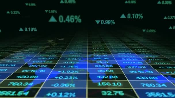 Rachunkowość Corporate Economical Analytics Capital Cash Flow Data Numbers Wysokiej — Wideo stockowe