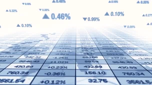Boekhouding Corporate Economical Analytics Kapitaal Kasstroom Data Nummers Hoge Kwaliteit — Stockvideo