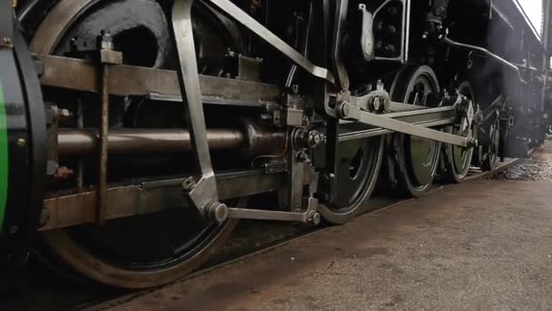旧式怀旧工业技术蒸汽机 优质Fullhd影片 — 图库视频影像